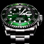 Pretty Green Bezels Rolex Submariner Date Replica Watches