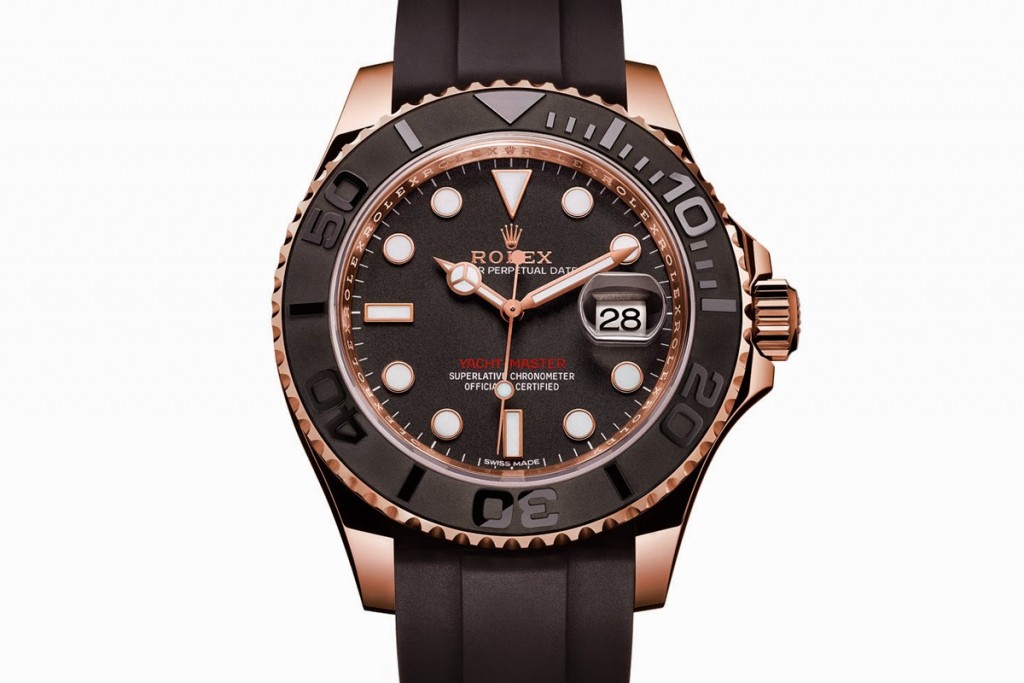 Rolex Yacht-Master Copy Swiss Watches With Black Dials For Sale