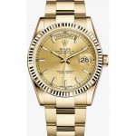 Rolex Day-Date Replica Watches With Yellow-Gold Cases Favored By Victoria Beckham