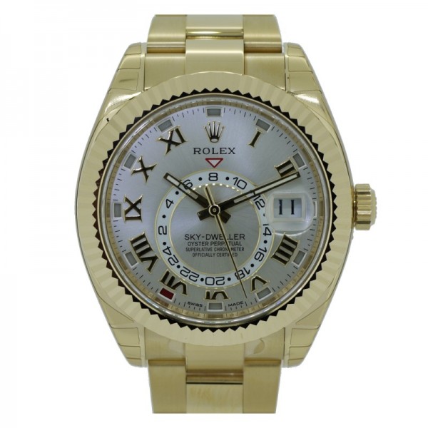 Yellow Gold Rolex Sky-Dweller Replica Cheap Watches