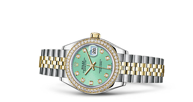 Two 28MM Rolex Lady-Datejust Replica Watches With Yellow Gold Hands As Reviewed