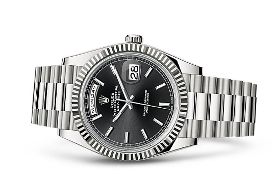 Rolex Day-Date 228239 Replica Watches With Black Dials Recommended For Formal Occasion