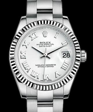 Musician Yuja Wang Presented Concise Roman Numerals Rolex Datejust 31 178274 Fake Watches For Women