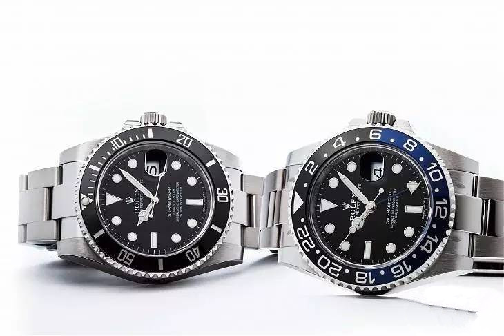 Comparison Between Black Dials Rolex Submariner And GMT-Master II Replica Watches