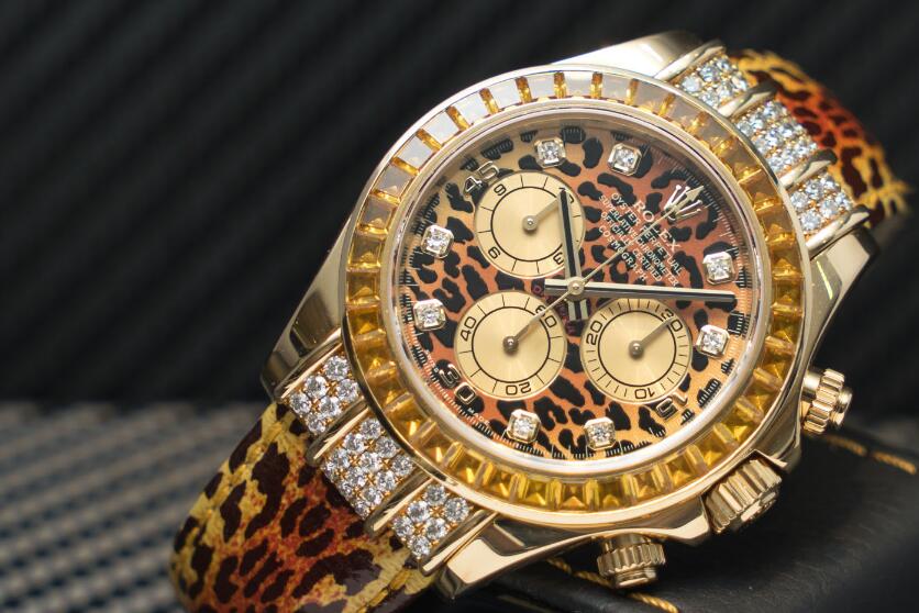 Are You Fond Of These Charming Replica Rolex Watches With Leopard-Print?