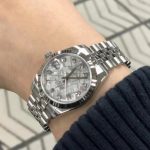 Rolex Datejust Replica Watch With Meteorite Dial For Women