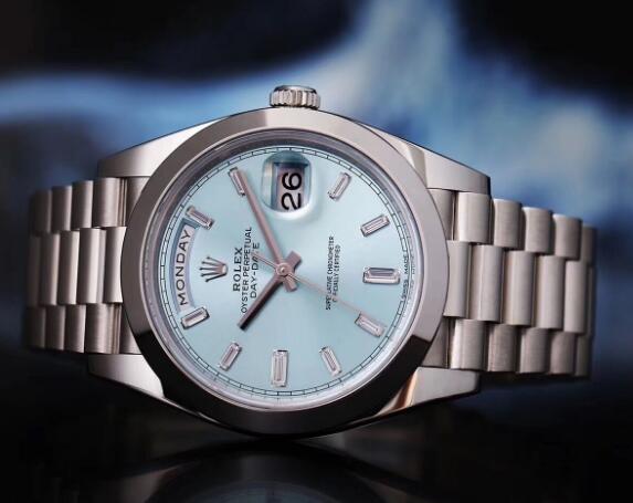 Review On Rolex Day-Date Replica Watch With Ice-Blue Dial