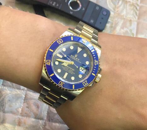 It is with the high cost-performance especially when comparing with the steel Submariner.