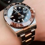 Fall In Love With Everose Gold And Oystersteel Cases Rolex GMT-Master II Replica Watches