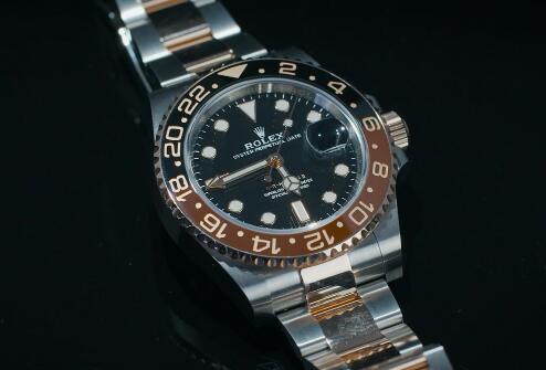 Swiss Rolex GMT-Master II Replica Watches With Brown And Black Bezels